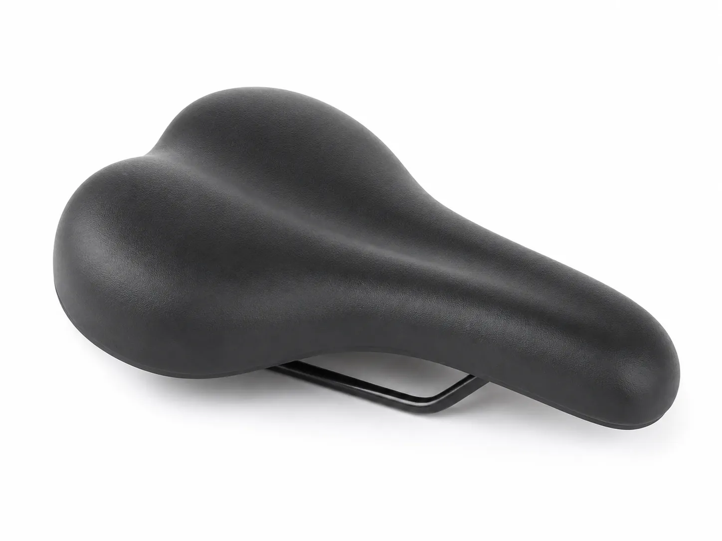 Stationary bike saddles